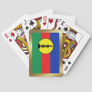 Bandeira da Nova Caledônia Cartas de Baralho