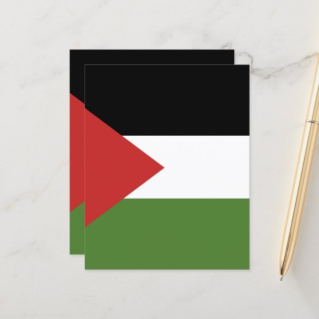 bandeira da Palestina (Frente/Verso In Situ)