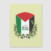 Bandeira da Palestina e Ramos Olivais