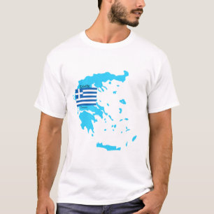 Bandeira da piscina e camisa do mapa