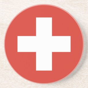 Bandeira da Porta copos da Suiça