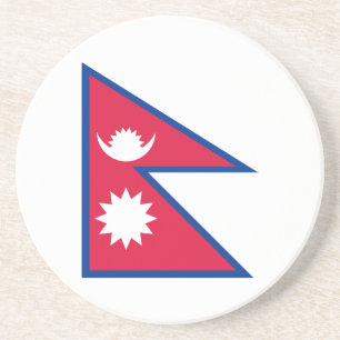 Bandeira da Porta copos do Nepal