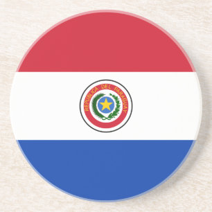 Bandeira da Porta copos do Paraguai