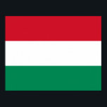 Bandeira da Poster da Hungria<br><div class="desc">Bandeira da Poster da Hungria</div>