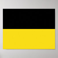 Bandeira da Poster de Baden-Württemberg