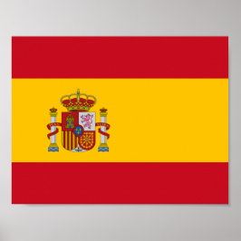 Bandeira da Poster de Espanha