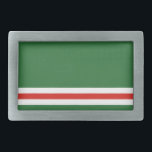 Bandeira da República da Chechênia<br><div class="desc">Bandeira Patriótica da República Chechena de Ichkeria.</div>