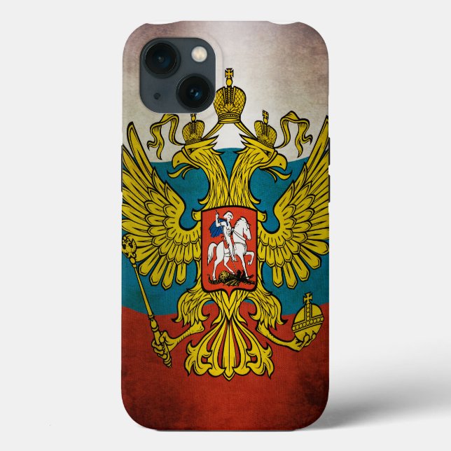 Bandeira da Rússia acenando (Verso)