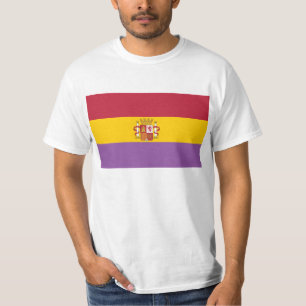Bandeira da segunda camisa espanhola da república