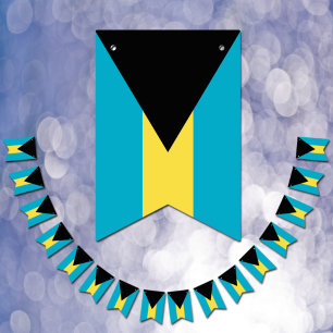 Bandeira das Bahamas & Festa Estandartes das Baham