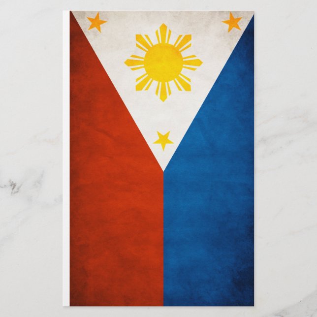 Bandeira das Filipinas (Frente)
