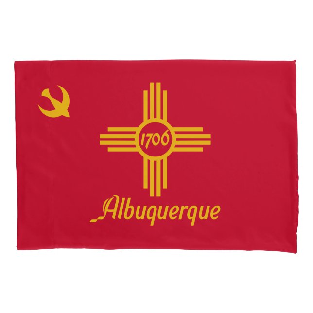 Bandeira de Albuquerque, Nova Mala do México (Frente)