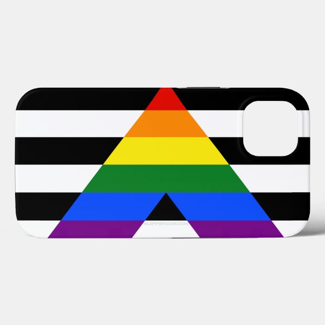 Bandeira de aliado straight da SlipperyJoe lisa ar (Verso (horizontal))