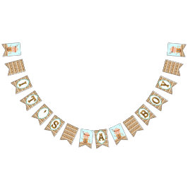 Bandeira de Babyshower Boho Tribal