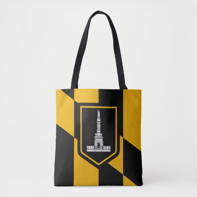 Bandeira de Baltimore, Maryland Tote Bag (Frente)