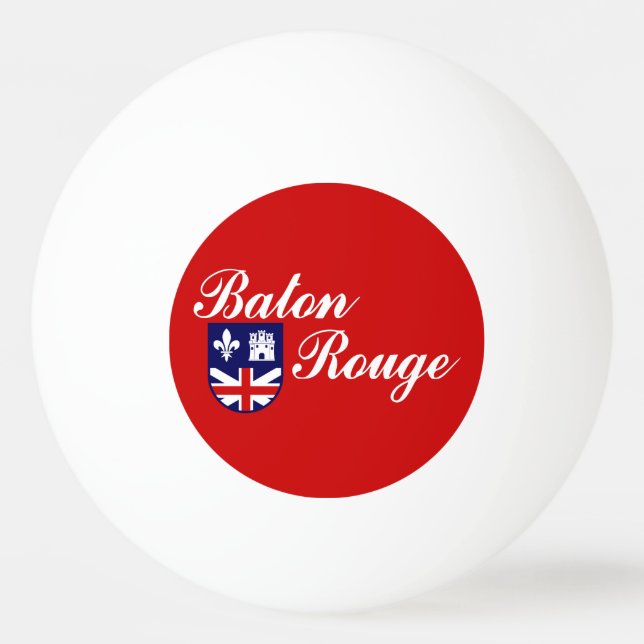 Bandeira de Baton Rouge, Bola de ping pong da Loui (Frente)