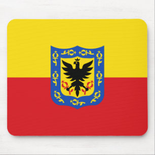 Bandeira de Bogotá, Colômbia Mouse Pad