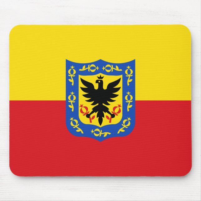 Bandeira de Bogotá, Colômbia Mouse Pad (Frente)