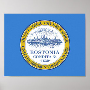 Bandeira de Boston, Poster de Massachusetts