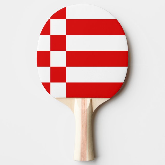 Bandeira de Bremen Raquete de ping pong (Frente)
