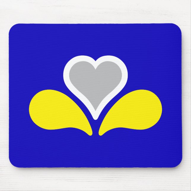 Bandeira de Bruxelas, Bélgica Mouse Pad (Frente)