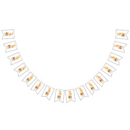 Bandeira de Bunting da Coleção de Animais de Anive