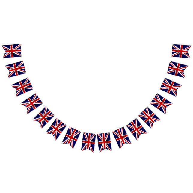 Bandeira de Bunting da União Britânica (Todos)