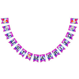 Bandeira de Bunting de Coração de Desenho Animado