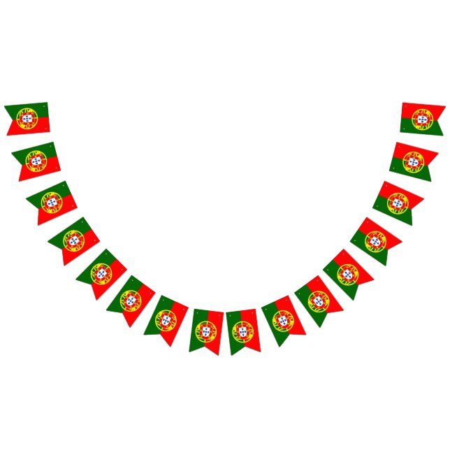 Bandeira de Bunting do Partido Portugal (Todos)