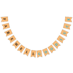 Bandeira de Bunting para Farewell Party