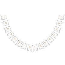 Bandeira de Bunting Pontos de Aquarela de Dove Con