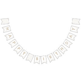 Bandeira de Bunting Pontos de Aquarela de Dove Con