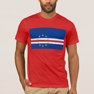 Bandeira de Cabo Verde - Camiseta cabo-verdiana