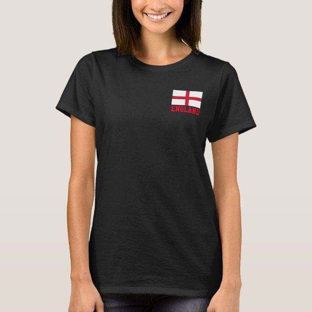 Bandeira de England T-Shirt (Frente)