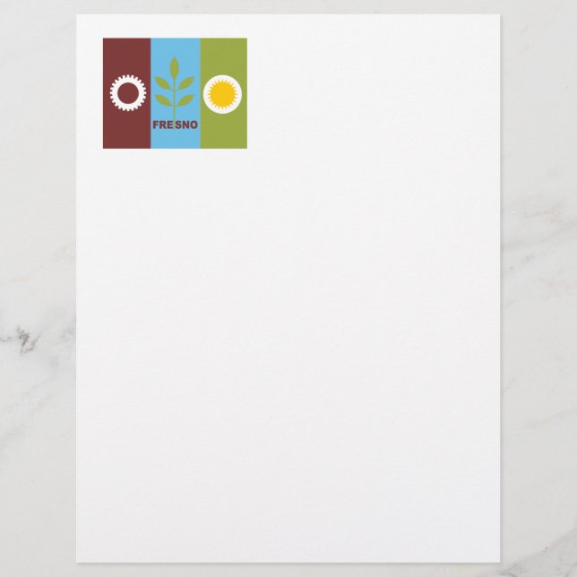 Bandeira de Fresno (Frente)