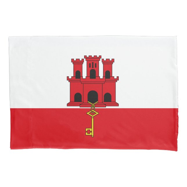 Bandeira de Gibraltar (Frente)