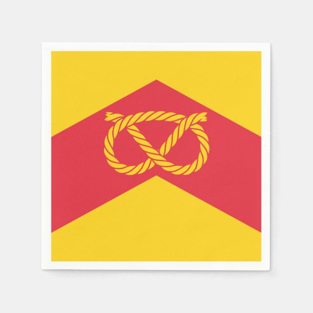 Bandeira de Guardanapos de Staffordshire (Frente)