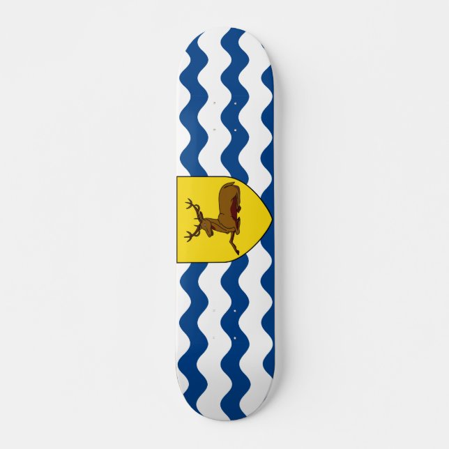 Bandeira de Hertfordshire Skateboard (Frente)