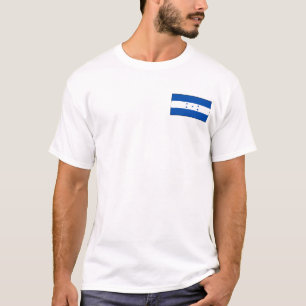 Bandeira de Honduras e t-shirt do mapa