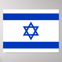 Bandeira de Israel Poster