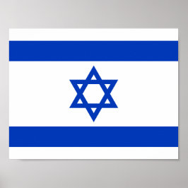 Bandeira de Israel Poster