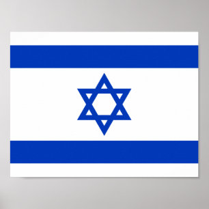 Bandeira de Israel Poster