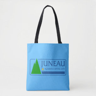 Bandeira de Juneau, Alasca Tote Bag