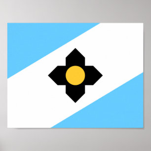 Bandeira de Madison, Poster de Wisconsin