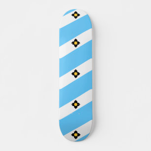 Bandeira de Madison, Wisconsin Skateboard
