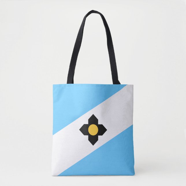 Bandeira de Madison, Wisconsin Tote Bag (Frente)