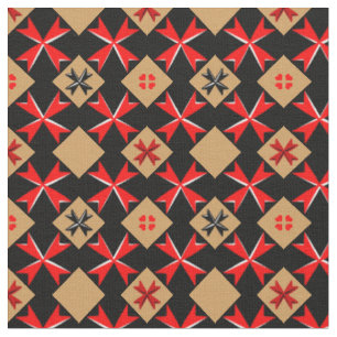 Bandeira de Malta/Cross & Malta Tecido de tendênc