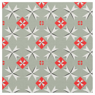 Bandeira de Malta/Cross & Malta Tecido de tendênc