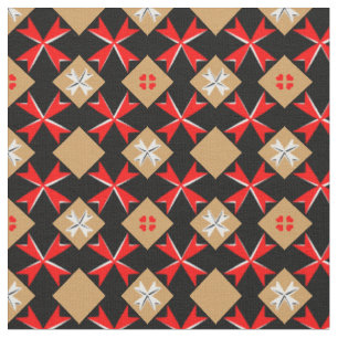 Bandeira de Malta/Cross & Malta Tecido de tendênc