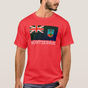 Bandeira de Montserrat T-Shirt